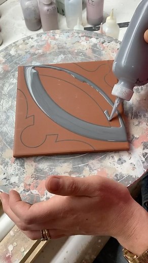 Kibak Tile on Instagram: "Every tile tells a story. ✨ Each piece is carefully hand-painted with love and passion, creating a truly one-of-a-kind masterpiece. Proudly handcrafted in Central Oregon, where art meets craftsmanship. #HandPainted #CustomTile #ArtisanMade #LuxuryFurniture #MadeInOregon #TileArt #CraftsmanshipMatters #BespokeDesign #InteriorDesign"