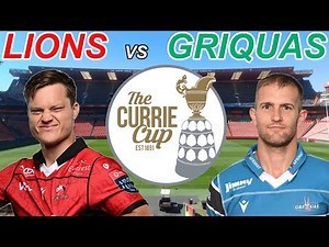 LIONS vs GRIQUAS Currie Cup 2025 FINAL Live Commentary