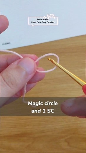 143K views · 724 reactions | #crochet #howtocrochet #crochettutorial #crochetpattern | Nami Do - Crochet and Cooking | Facebook