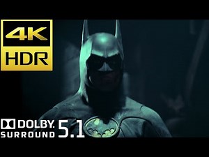 Batman Fights The Joker's Thugs Scene | Batman (1989) 30th Anniversary Edition Movie Clip 4K HDR