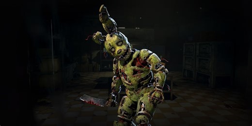 Dead By Daylight's Five Nights At Freddy's Crossover Has Finally Revealed What Springtrap Looks Like Under His Suit