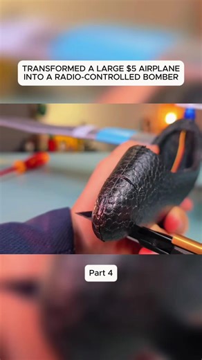 RC Bomber Transformation: $5 Plane Project (Part 4)