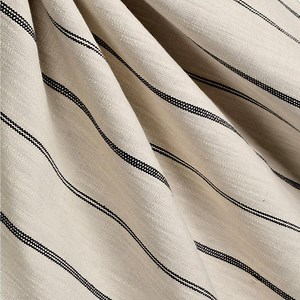Black Stripe Fabric Master Bedroom Drapery Yardage Cream Home Decor Fabric by Yard Modern Cottage Lampshade DIY Furniture Upholsterer Gift - Etsy