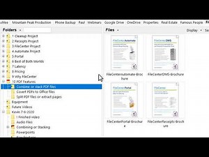 Combine or stack PDF files