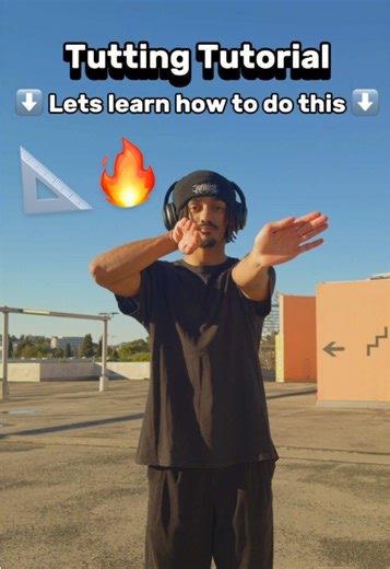 Tutting Tutorial : Crazy Box Combo 📐 Easier or Harder Than It Looks ? 🔥 . . . #tutting #dancetutorials #tuttingtutorial #popping #hiphopdance