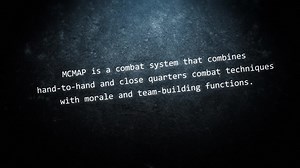 Echo Company - MCMAP Training