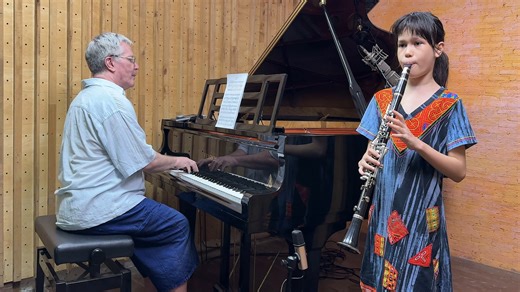 4.2K views · 176 reactions | "Romance" by Paul Reade for Clarinet and Piano - Emilie & Dad "Romance" is the 5th piece from "The First Book of Clarinet Solos" edited and arranged by John Davies and Paul Reade. Sheet music purchase: https://www.fabermusic.com/shop/first-book-of-clarinet-solos-p1188 | Paul Barton | Facebook