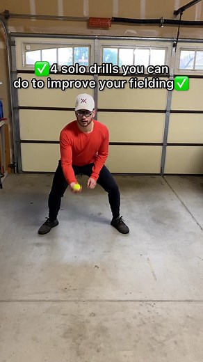 Rainy days not letting you get out to the field with teammates? No worries, here’s some solo drills you can do indoors with Ground Ball Glasses to make sure you are still being your best every day! - - #baseball #softball #trainingaid #baseballtraining #softballtraining