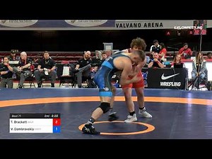 82 Kg Consi Of 8 2 Tommy Brackett Wave Wrestling Vs Vladyslav Dombrovskiy Army WCAP