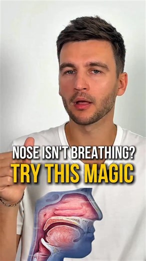 👃🏻 Your nose isn’t breathing? Let me tell you WHY and how to fix it in 30 seconds. Did you know that over 60% of people breathe incorrectly every day… and 1 blocked nostril can reduce your oxygen levels by up to 20%? No wonder you feel tired, foggy, or tense. Try this technique and feel the difference in your breathing within seconds. Want more natural tools to restore healthy breathing and facial symmetry? 💫 Let me know! | Dr. Ales Ulishchenko