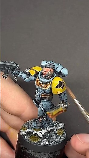 Speed Painting Space Wolves - big clip. #warhammercommunity