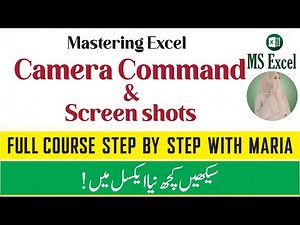 Mastering Excel: Camera Command & Screenshots Tutorial | Excel Tutorial | Excel Tips and Tricks
