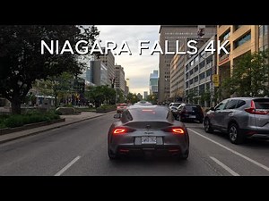 Niagara Falls to Downtown Toronto Sunset Drive - Canada 4K