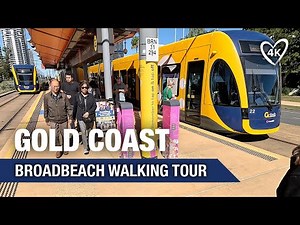 Best of Broadbeach Gold Coast 4K Virtual Street Walking Tour with Captions - August 3, 2024