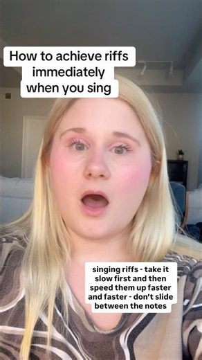 How to achieve riffs immediately when you sing! #riffs #vocalcoach #singinglessons #howtosing #riff