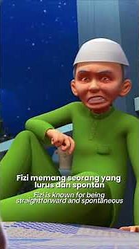 🤩 Ini adalah fakta menarik tentang watak paling viral iaitu Fizi ! #FiziViral #UpinIpin