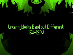 Uncannyblocks band but￼ Different 1SV-1SPV