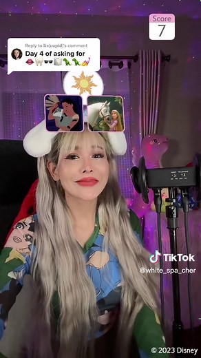 Replying to @𝐥𝐢𝐳{𝐜𝐮𝐩𝐢𝐝} #Disney100ปี #asmr #fyp