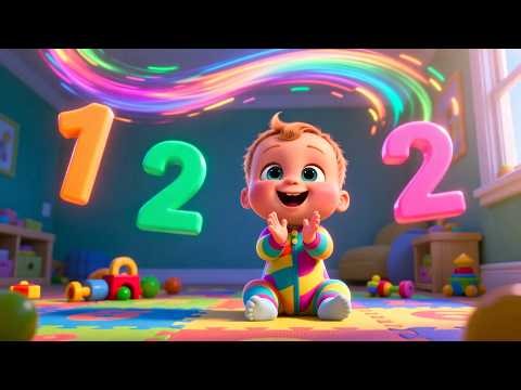 Learning 123 Color Play 🌈 | Fun Counting & Colors Song for Kids | Toddler Numbers & Colors Rhyme