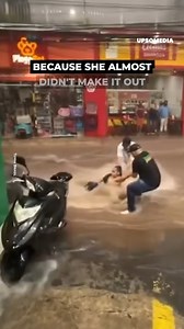 The rains in São Paulo didn’t let up, and this woman suffered the consequences of going out into the street… | Hallelujah