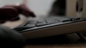 Typing, Keyboard, Computer. Free Stock Video