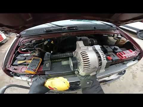 Ford E150 , E250 , and E350 Alternator Replacement