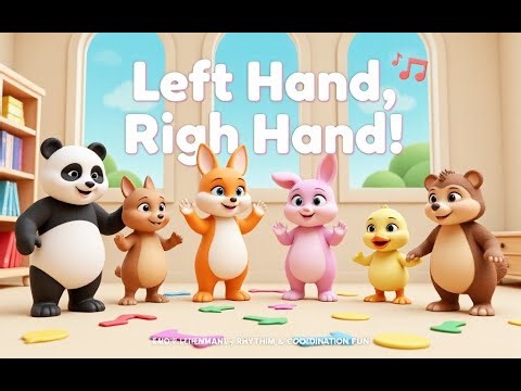Left Hand, Right Hand! | 2:10 Kids Action Song | Movement, Rhythm & Coordination Fun