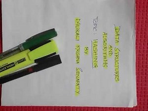 DSA HASH Function : Folding Method