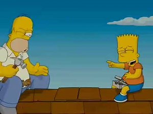 The Simpson Movie 2007 Full Screen Why you little