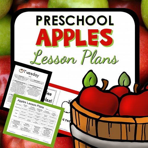 Preschool Apple Theme Lesson Plans