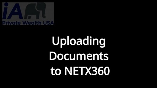 IAPW-USA Uploading Documents to NETX360