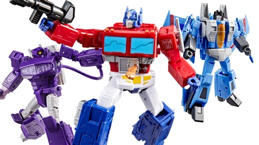 Transformers: The Movie MTMTE Collection Optimus Prime, Shockwave & Thundercracker Figure Review