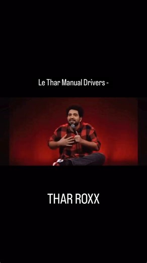 Manual Drivers can drive anything #tharrox #mahaindrathar #thar #tharlover