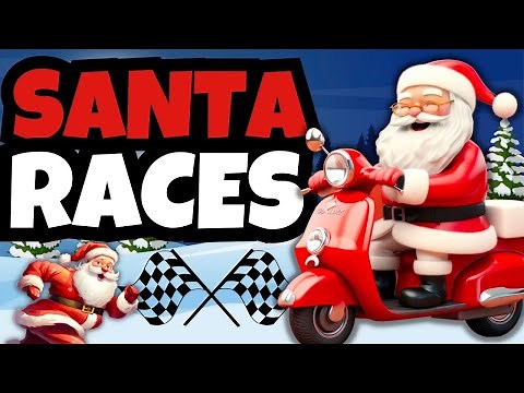 Santa Races | Christmas Brain Break | Winter Just Dance