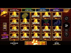 40 Super Hot 🔥 Classic Fruit Slot Big Win! EGT Jackpot Feature & Gameplay
