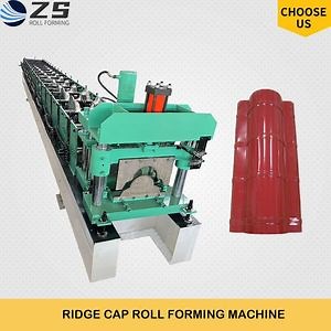 [Hot Item] High-Performance Ridge Cap Forming Machine for Metal Roofs