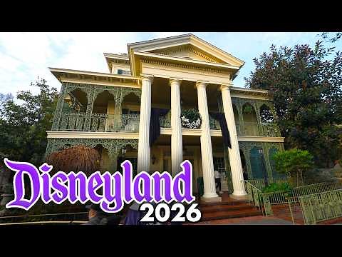 Haunted Mansion 2026 - Disneyland Full Ride - Newly Reopened [4K60 POV]
