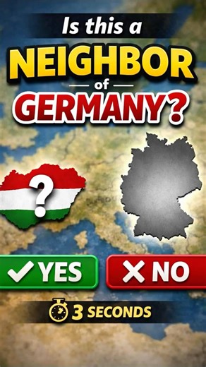 Neighbor of Germany? (Europe Geography Quiz)
