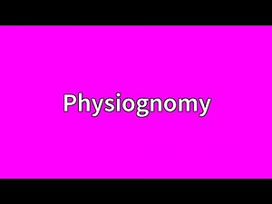 Physiognomy Meaning