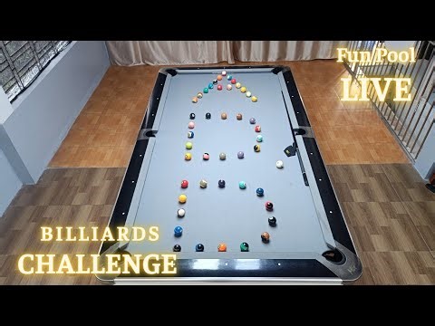 Letter ADD Pool Challenge With 45 Balls | Live