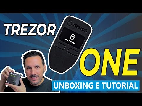 TREZOR ONE UNBOXING/TUTORIAL para começar a usar sua HARD WALLET/COLD WALLET PASSO A PASSO!