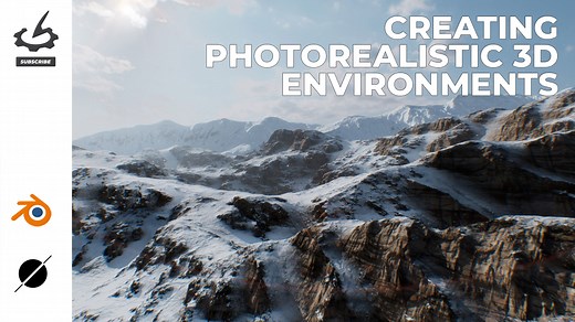 Take your 3D environment skills to the next level with this comprehensive workshop on creating photorealistic landscapes using World Creator and Blender. Designed for intermediate to advanced artists, this workshop by Koke Nunez digs into the professional techniques and tricks used in the industry to produce impressive, realistic terrains. Watch now: https://www.thegnomonworkshop.com/tutorials/creating-photorealistic-3d-environments/ | The Gnomon Workshop