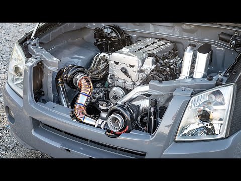 55 PSI of Boost! Twin Turbo Diesel Rollin' Coal in Bangkok