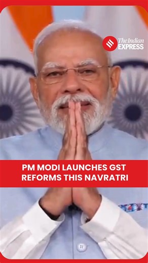 PM Modi Unveils Historic Next-Generation GST Reforms From First Day of Festivalc Prime Minister Narendra Modi addresses the nation on the auspicious first day of Navratri, extending his greetings to all citizens while announcing the implementation of Next-Generation GST reforms. This historic move is designed to strengthen Atmanirbhar Bharat, streamline taxation, and boost India’s Make in India initiatives. From sunrise today, these reforms will come into effect, marking a major step in moderniz