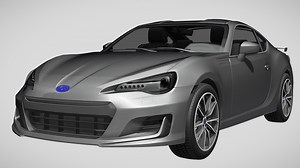 Subaru BRZ 2017 - Buy Royalty Free 3D model by Creator 3D (@Creator_3D)