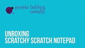 Watch UNBOXING Scratch Paper Notepad on Amazon Live