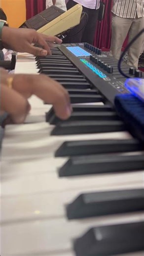 Small interlude at one of the Gospel meetings🎹🎹🥁