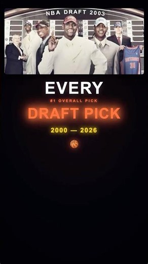 🏀 Every NBA #1 Pick Since 2000 👀