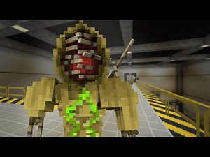 Facing SCP 173 In Minecraft