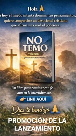 PROMOCIÓN DE LANZAMIENTO LIBRO EN PDF #NOTEMO #reydelareflexion #notemoLIBRO